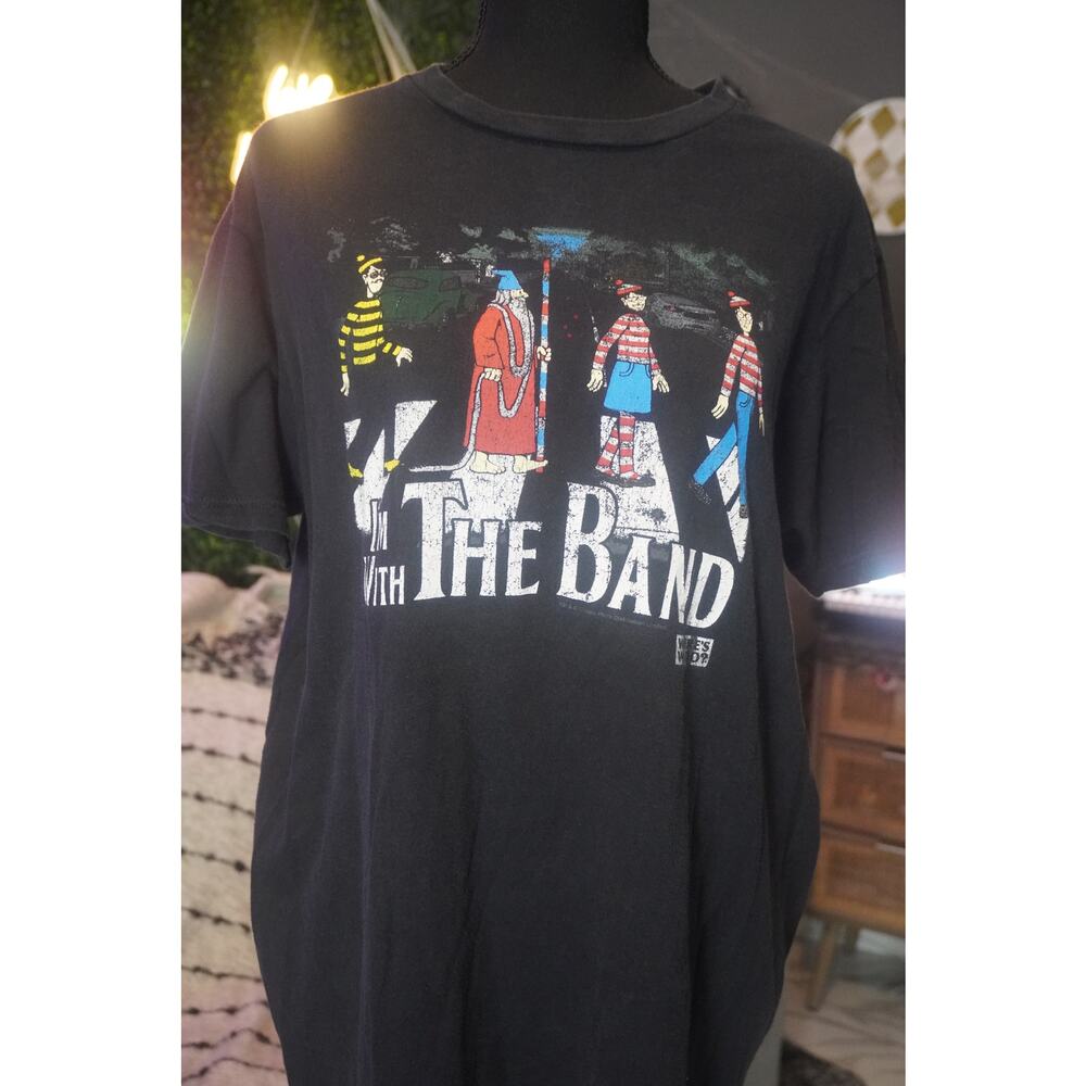 Im with the Band Wheres Waldo t shirt